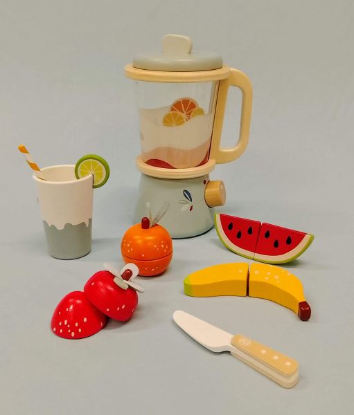 Smoothie-Mixer Holz