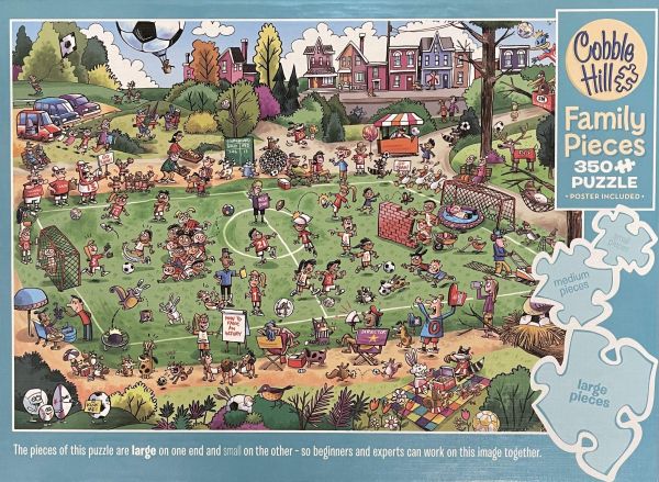 Puzzle Cobble Hill Fussballplatz